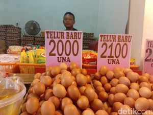 Harga Sembako di Manado Naik Jelang Nataru, Telur Tembus Rp 58.000 Per Rak
