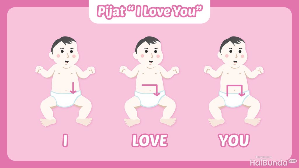 Pijat Bayi Gerakan I Love You