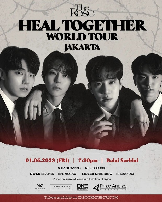 Sambut Tahun Baru, The Rose Bakal Gelar Konser 'Heal Together