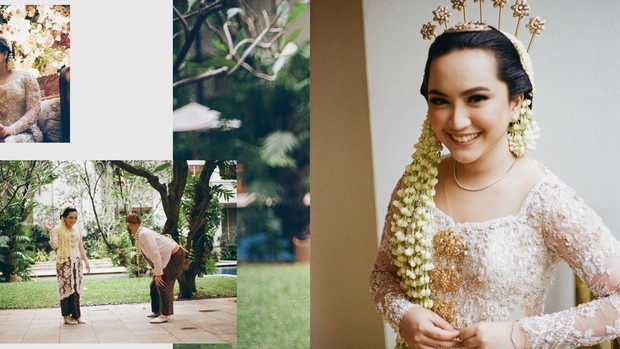Rachel Amanda kebaya pengantin 2022