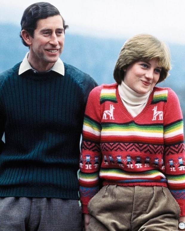 Raja Charles III dan Putri Diana/ Foto: instagram.com/ladydianaforever._ Raja Charles 12 tahun lebih tua dari Putri Diana.