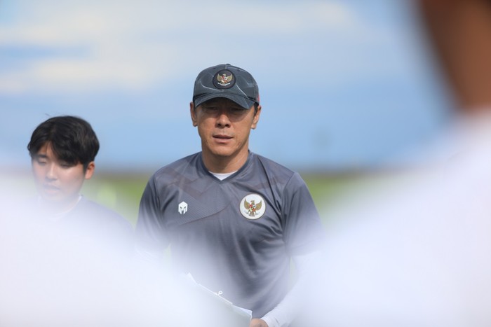 Shin Tae-yong, Latihan Timnas Indonesia