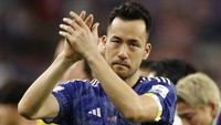 Maya Yoshida Jepang terlihat sedih setelah adu penalti saat Jepang tersingkir dari Piala Dunia. Rinciannya, empat kali Jepang terhenti di babak 16 besar Piala Dunia pada tahun 2022, 2018, 2010, dan kala jadi tuan rumah di 2002. Tiga kali mereka kandas di babak grup pada Piala Dunia tahun 1998, 2008, dan 2018. Reuters/John Sibley
