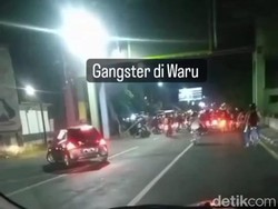 Beredar Video Aksi Gangster di Waru Sidoarjo, Polisi Sebut Dua Pekan Lalu