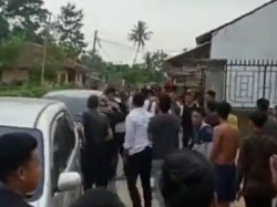 Aksi Massa di Lampung Serang-Bacok Polisi yang Tangkap Bandar Narkoba