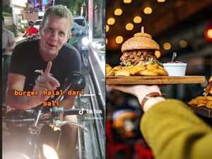 Bule dari Inggris Ini Sukses Jualan Burger Halal di Bali