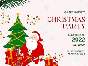 20 Contoh Undangan Natal 2022, Template dan Cara Membuatnya