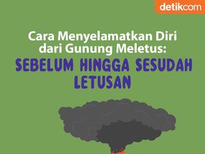 Infografis: Cara Menyelamatkan Diri dari Gunung Meletus