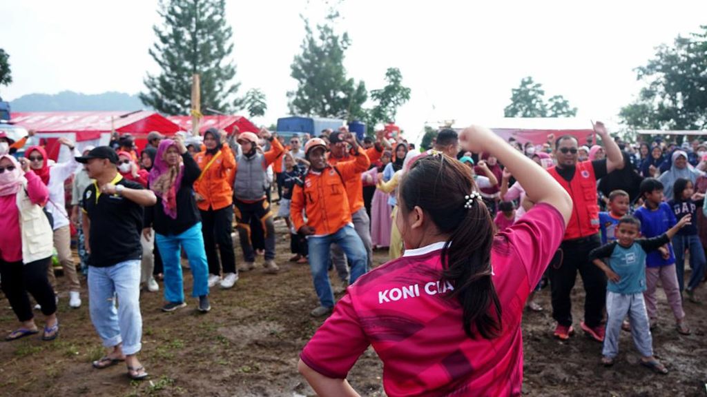 Kegiatan Social Healing Untuk Korban Gempa Cianjur Kegiatan Social Healing Untuk Korban Gempa Cianjur