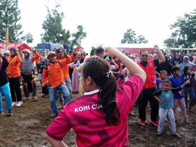 Kegiatan Social Healing Untuk Korban Gempa Cianjur