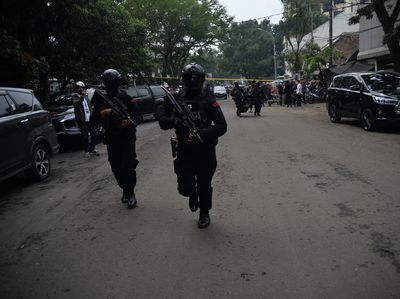 Lokasi Bom Bunuh Diri di Polsek Astana Anyar Bandung Dijaga Ketat
