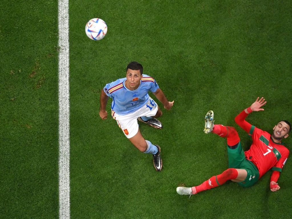 Spanyol Terdepak, Rodri Nyinyiri Kemenangan Maroko Spanyol Terdepak, Rodri Nyinyiri Kemenangan Maroko