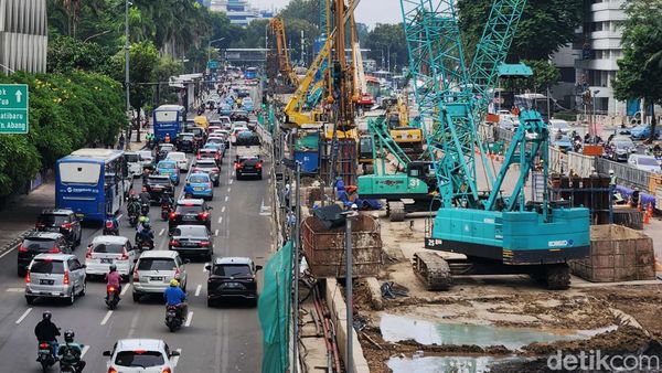 Pembangunan MRT Fase 2A Capai 16,8 Persen, Ini Fotonya