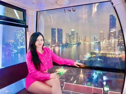 Novi Rizki Liburan Mewah di Thailand, Ada Aja Bule Iseng Menggoda!