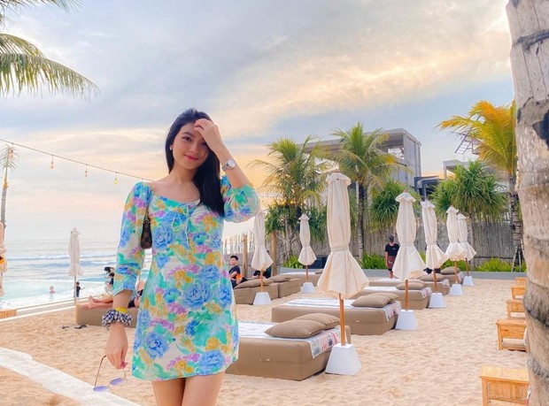 Outfit Floral ala Gracia JKT48/Foto: Instagram.com/jkt48gracia Outfit Floral ala Gracia JKT48/Foto: Instagram.com/jkt48gracia