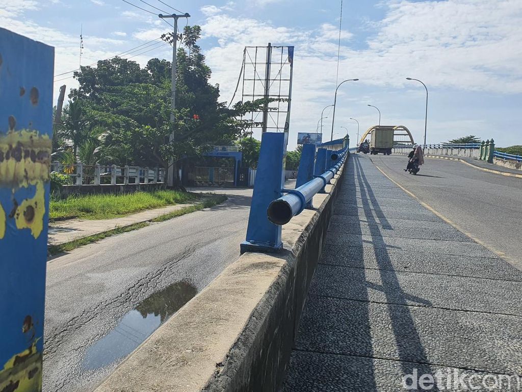 Dinas PUPR Terkejut Pagar Jembatan Siak III Hilang Dicuri