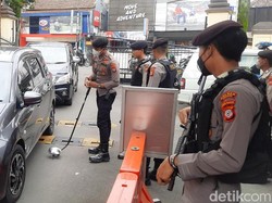Bom Bunuh Diri Polsek Astana Anyar, Kantor Polisi Bandung Raya Siaga