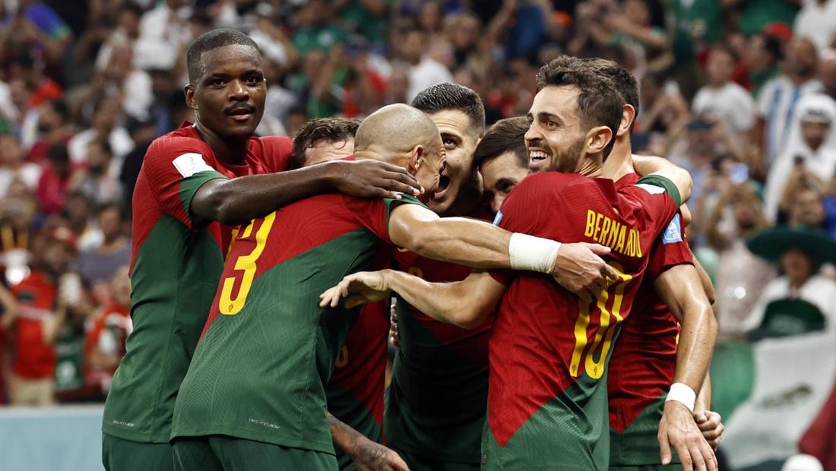 Portugal difavoritkan melawan Maroko di perempatfinal Piala Dunia 2022. Namun, Portugal mesti mewaspadai lawan, yang sukses mendepak Spanyol. (Foto: ANP via Getty Images/ANP)