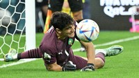 Maroko melewati duel alot 120 menit untuk mengalahkan Spanyol hingga harus masuk babak adu penalti. (Lionel Hahn/Getty Images).