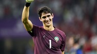 Yassine Bounou, dikenal dengan panggilan Bono, adalah pesepak bola profesional asal Maroko yang saat ini bermain untuk klub Sevilla dan Timnas Maroko. (Quality Sport Images/Getty Images).  