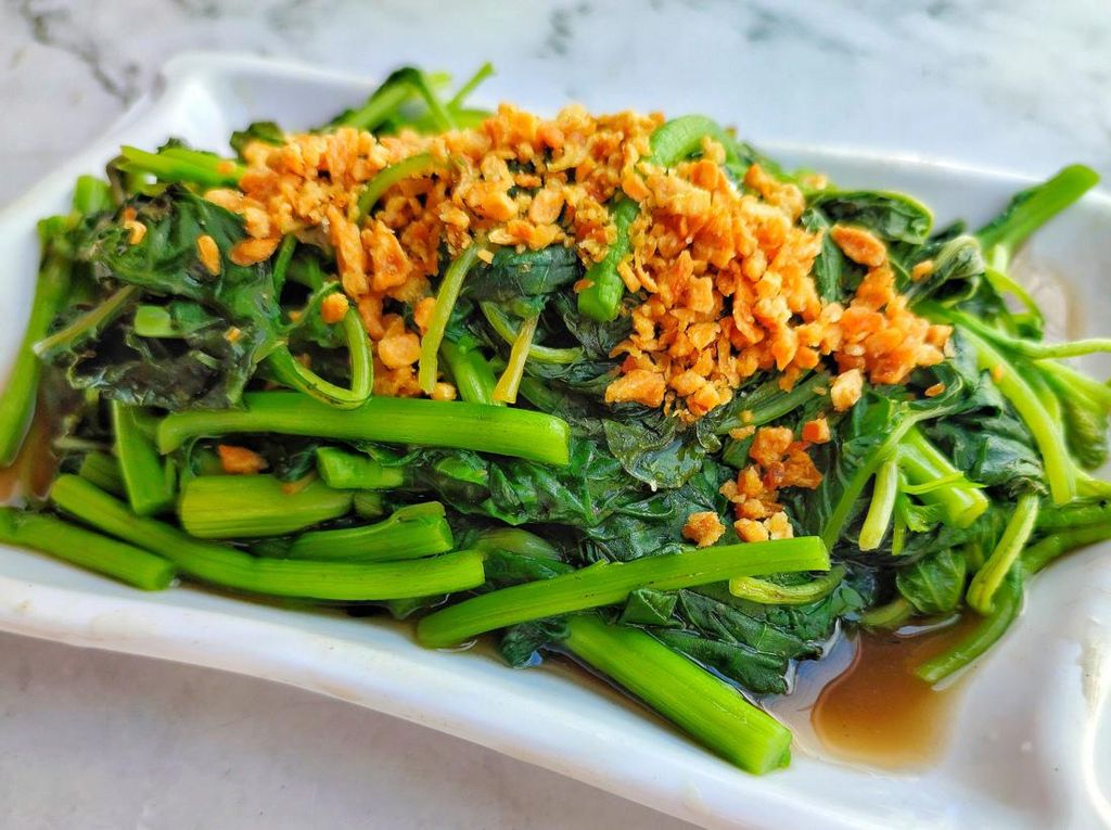 Resep Tumis Kangkung Bawang Putih yang Gurih Sedap Bumbunya Resep Tumis Kangkung Bawang Putih yang Gurih Sedap Bumbunya