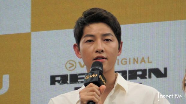 Song Joong Ki di konferensi pers drama Korea Reborn Rich