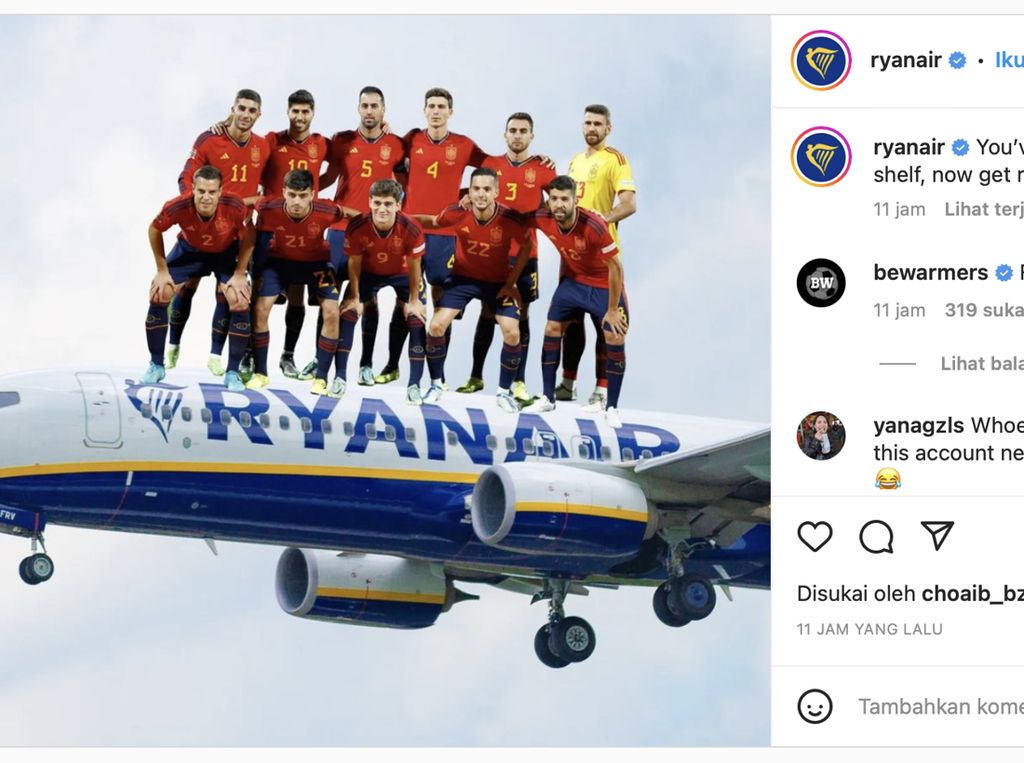 Maskapai Isengin Spanyol yang Angkat Koper Duluan dari Piala Dunia Maskapai Isengin Spanyol yang Angkat Koper Duluan dari Piala Dunia