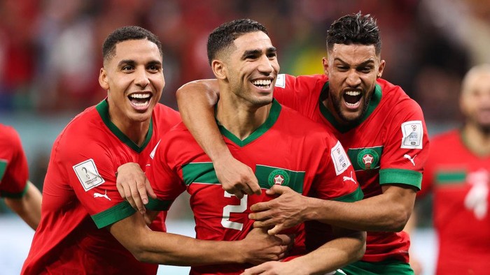 Maroko menyingkirkan Spanyol untuk ke perempatfinal Piala Dunia 2022. Singa Atlas menang 3-0 melalui adu penalti.