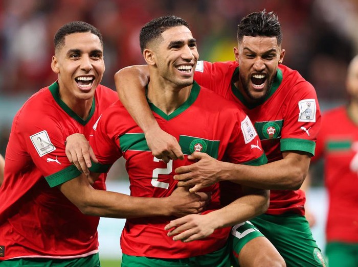 Maroko menyingkirkan Spanyol untuk ke perempatfinal Piala Dunia 2022. Singa Atlas menang 3-0 melalui adu penalti.