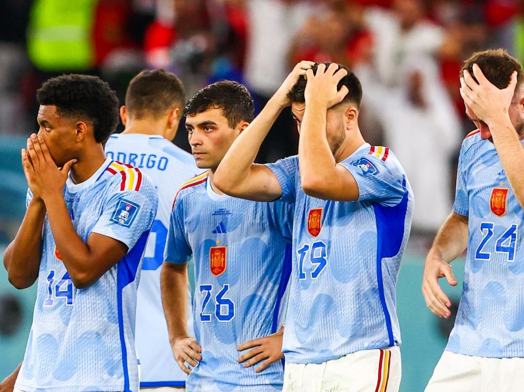 Buruknya Rekor Adu Penalti Spanyol di Piala Dunia