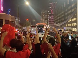 Video Sambutan Meriah Fans di Hotel Usai Maroko Tumbangkan Spanyol Video Sambutan Meriah Fans di Hotel Usai Maroko Tumbangkan Spanyol