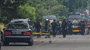 Tim Gegana Sterilisasi Polsek Astana Anyar Usai Tragedi Bom Bunuh Diri