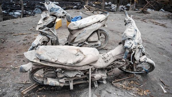 Begini Kondisi Motor yang Sempat Terkubur Material Vulkanik Semeru