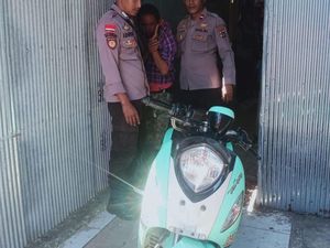 Nekat Curi Motor untuk Pulang Kampung, Pria Asal Makassar Dicokok