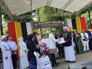 Kemeriahan Gelar Budaya Sunda-Bali di Situs Karangkamulyan Ciamis