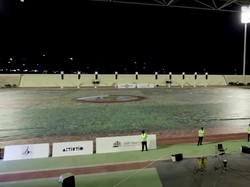 Lukisan Seluas Lapangan Bola di Qatar Pecahkan Rekor Dunia!