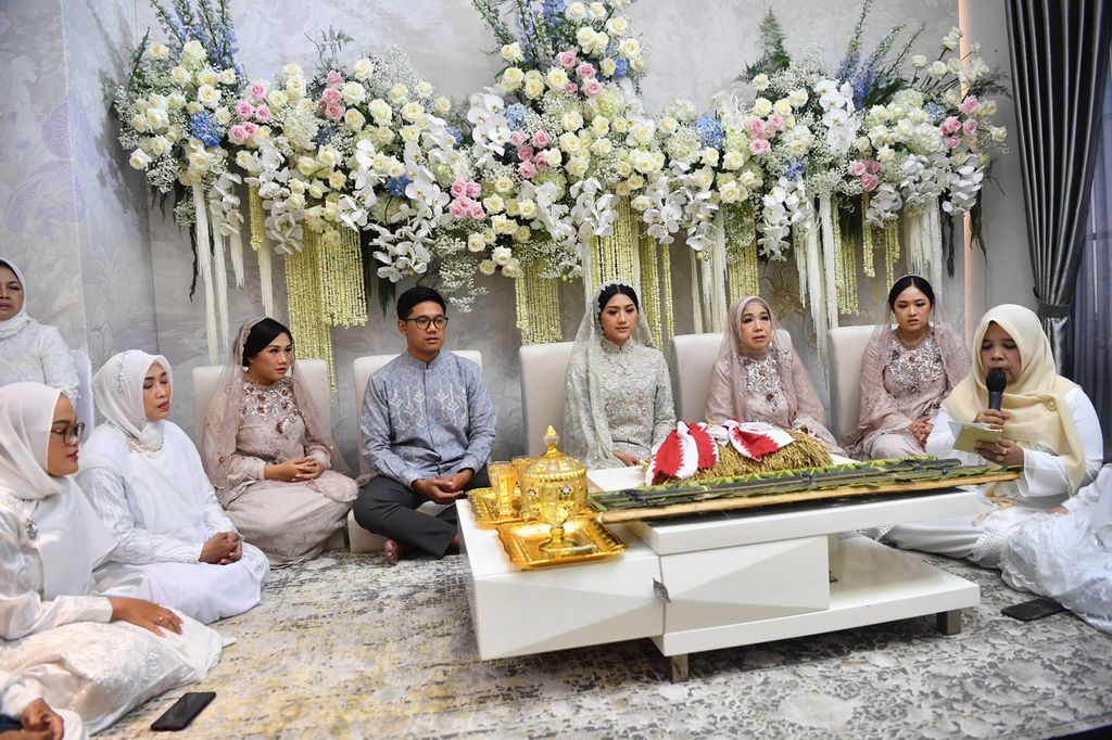 Momen Pengajian dan Semaan Al-Quran Erina Gudono Jelang Pernikahan
