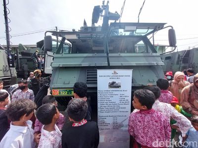 Mengenal Ragam Kendaraan Tempur di Pameran Alutsista TNI di Cimahi