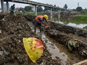 Melihat Progres Pembangunan Waduk Lebak Bulus Melihat Progres Pembangunan Waduk Lebak Bulus