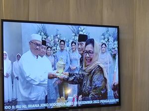 Eks Bupati Bantul Jadi Pengantar Air Siraman Kaesang-Erina ke Solo