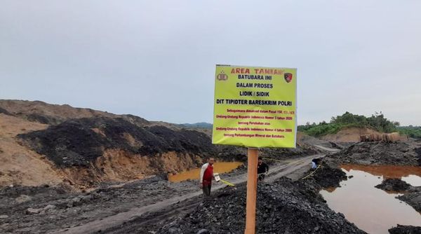Penampakan Tambang Ilegal di Kaltim Terkait Kasus Ismail Bolong