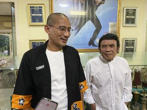 76 Rhoma Irama: Senang Kolab dengan Junior-Dorong Penerapan HKI 76 Rhoma Irama: Senang Kolab dengan Junior-Dorong Penerapan HKI