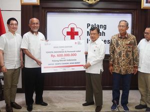 Toyota Bantu Korban Gempa Cianjur Lewat PMI