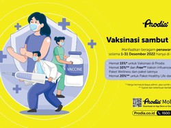 Sambut Libur Akhir Tahun, Prodia Beri Promo Vaksinasi HPV-Pneumonia
