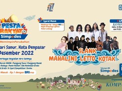 Slank & Artis Ternama Lainnya Tampil di Pesta Rakyat Simpedes Bali