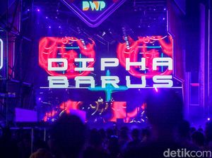 Dipha Barus Meriahkan Hari Pertama DWP 2022