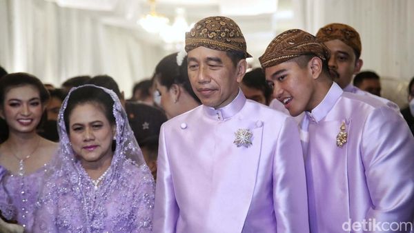 Ekspresi Kaesang Usai Jalani Prosesi Malam Midodareni