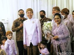 Iriana Jokowi Tilik Erina yang Disembunyikan dari Kaesang Saat Midodareni