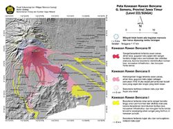 Imbauan BPBD Jatim Saat Status Semeru Siaga