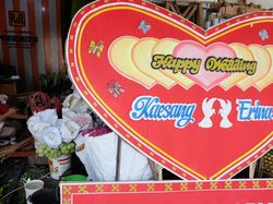 Intip Pembuatan Karangan Bunga untuk Pernikahan Kaesang-Erina